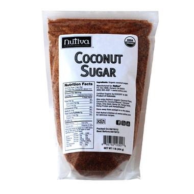 Nutiva Og2 Coconut Sugar Unrefined (6x16Oz)