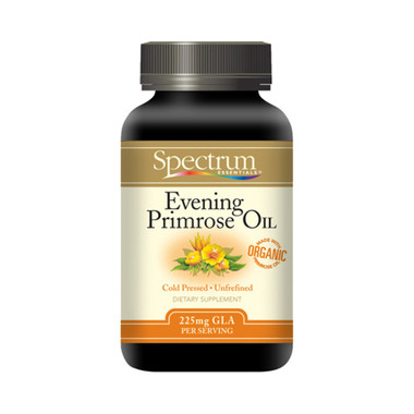 Spectrum Essentials Organic Evening Primrose Oil 500 mg (100 Softgels)
