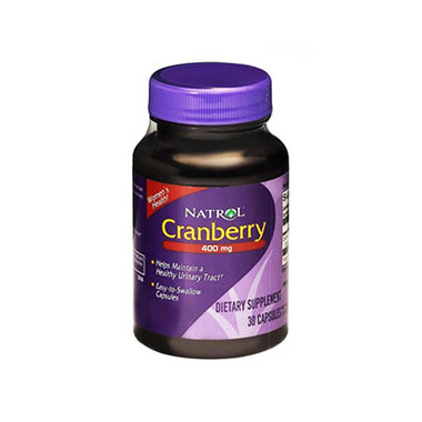 Natrol Cranberry Extract 400 mg (1x30 Capsules)