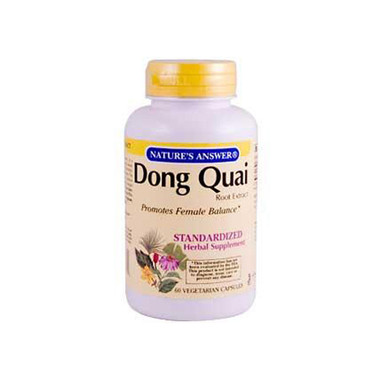 Nature's Answer Dong Quai Root Extract (60 Veg Capsules)