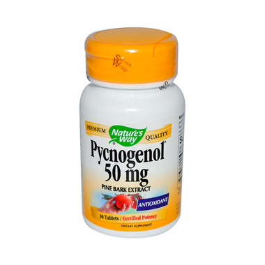 Nature's Way Pycnogenol 50 mg (30 Tablets)