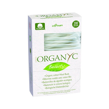 Organyc Beauty Cotton Swabs (1x200 Count)