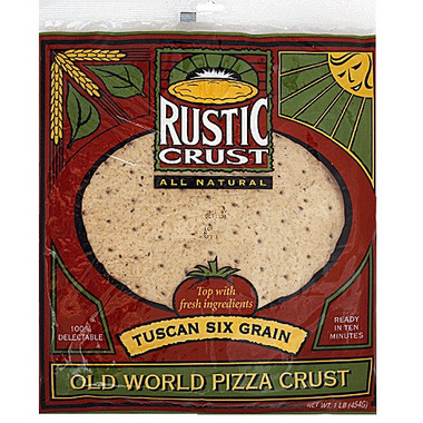 Rustic Crust Tuscan 6 Grain Pizza Crust (8x13 Oz)