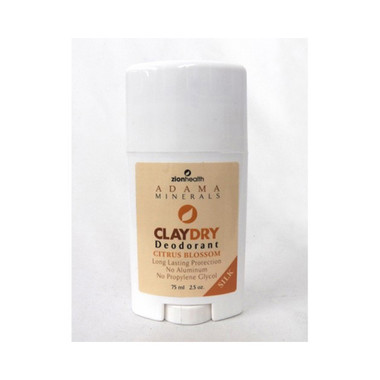Zion Health Claydry Silk Deodorant Citrus (1x2.5 Oz)