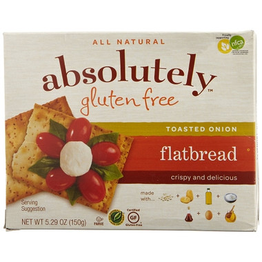 Absolutely Gluten Free Flatbread Toasted Onion (12x5.29Oz)