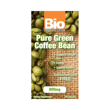 Bio Nutrition Pure Green Coffee Bean (1x50 Gelcaps)
