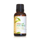Via Nature Essential Oil 100% Pure Tea Tree Single (1x1 fl Oz)