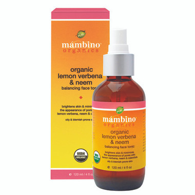 Mambino Organics Face Tonic Organic Cucumber and Rose -Uplifting (4 fl Oz)