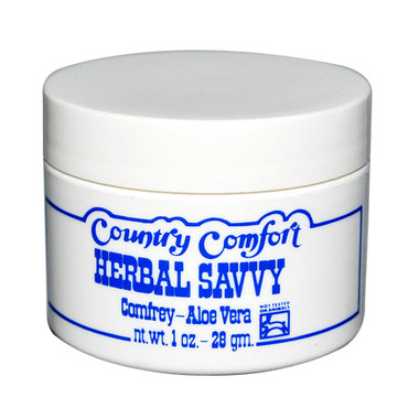 Country Comfort Herbal Savvy Comfrey Aloe Vera (1x1 Oz)