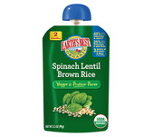 Earth's Best Baby Foods Spinach, Lentil, Brown Rice (12x3.5 OZ)