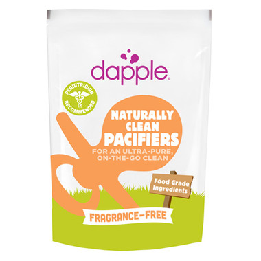 Dapple Pacifier Wipes Food Grade Fragrance Free (25 Count)