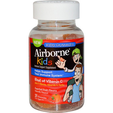 Airborne Vitamin C Gummies for Kids Fruit (1x21 Count)