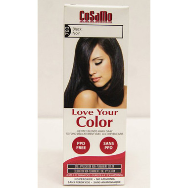 Love Your Color Hair Color CoSaMo Non Permanent Black (1 Count)