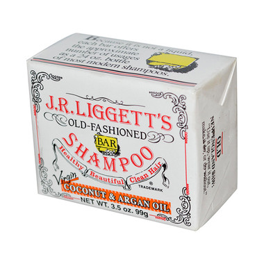 J.R. Liggett's Shampoo Bar Coconut and Argan 3.5 Oz