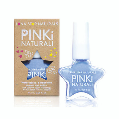 Lunastar Pinki Naturali Nail Polish Little Rock (Powder Blue) .25 fl Oz