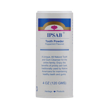 Heritage Products IPSAB Toothpowder Peppermint 4 Oz