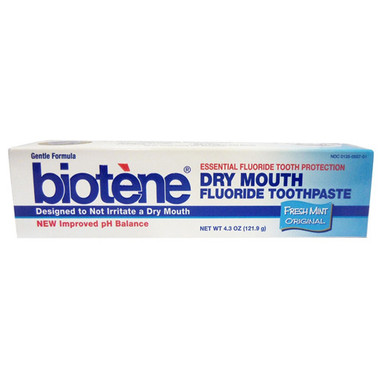 Biotene Dental Toothpaste Dry Mouth Original Fresh Mint (1x4.3 Oz)