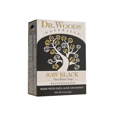 Dr. Woods Face Cleansing Bar Raw Black (1x5.25 Oz)