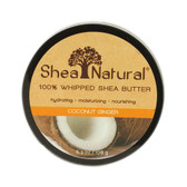 Shea Natural Whipped Shea Butter Coconut Ginger 6.3 Oz