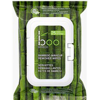 Boo Bamboo Makeup Remover Wipes (25 Count)