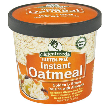 Glutenfreeda Foods Oatmeal Cup Rsn/Almond (12x2.64OZ )
