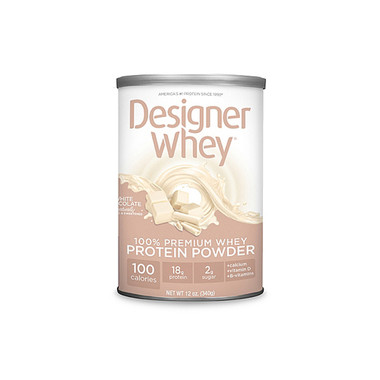Designer Whey Protein White Chocolate (1x12 Oz)