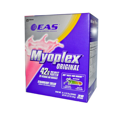 EAS Myoplex Original Nutrition Shake Strawberry Cream (20 Servings)