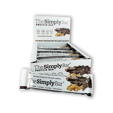 The Simply Bar Protein Bar Peanut Butter and Chocolate (15x1.4 Oz)
