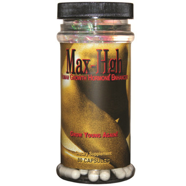 Maximum International Max-High Human Growth Hormone Enhancer 80 Capsules