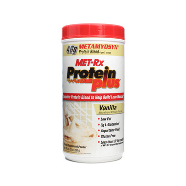 Met-Rx Protein Plus Powder Vanilla (1x2 Lb)