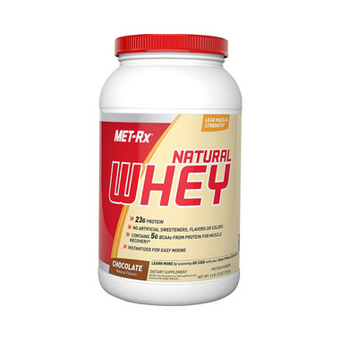 Met-Rx Instantized Natural Whey Protein Chocolate (1x2 Lb)
