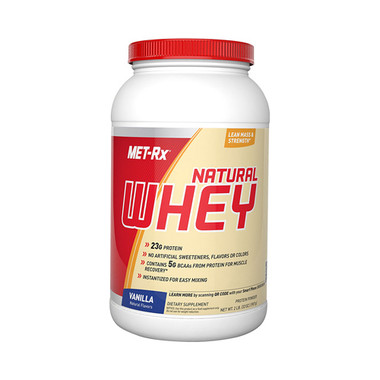 Met-Rx Instantized Natural Whey Protein Vanilla (1x2 Lb)