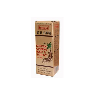 Superior Trading Co. Korean Ginseng Root and Ext 10 Oz
