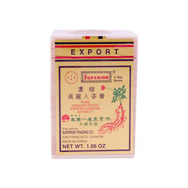 Superior 4-Star Brand Pure Concentrated Korean Ginseng Extract (1.06 Oz)