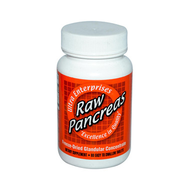 Ultra Glandulars Raw Pancreas (200mg 60 Tabs)