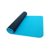 Thinksport Yoga Mat Black-Blue Ice
