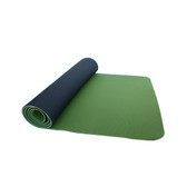 Thinksport Yoga Mat Black-Green Avocado