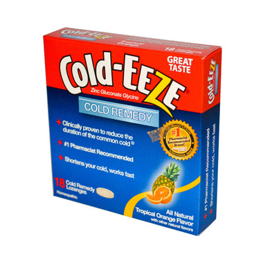 Cold-eeze Lozenge Tropical Orange (1x18 ct)
