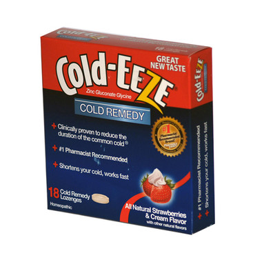 Cold-eeze Lozenge Strawberry Cream (1x18 Ct)