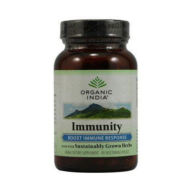 Organic India Immunity Boost Immune Response (90 Veg Capsules)