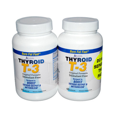 Absolute Nutrition Thyroid T-3 (2x60 Capsules)