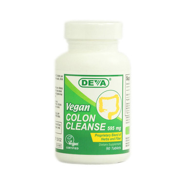 Deva Vegan Colon Cleanse 595 mg (1x90 Tablets)