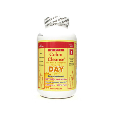 Health Plus Super Colon Cleanse Day Formula (180 Capsules)