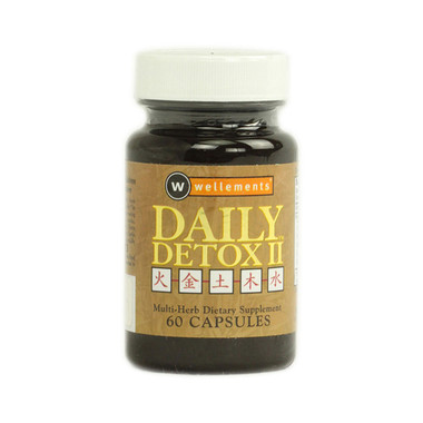 Wellements Daily Detox II Multi Herb (60 Capsules)