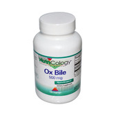 NutriCology Ox Bile 500 mg (100 Veg Capsules)