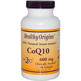 Healthy Origins CoQ10 600 mg (60 Softgels)
