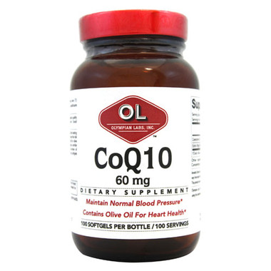 Olympian Labs Coenzyme Q10 60 mg (100 Softgels)