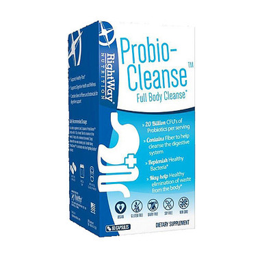 Rightway Nutrition Probio Cleanse (60 Capsules)
