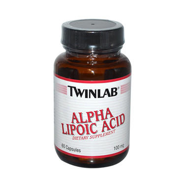 Twinlab Alpha Lipoic Acid 100 mg (60 Capsules)