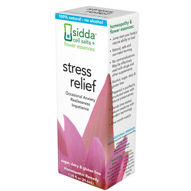 Sidda Flower Essences Stress Relief (1x1 fl oz)